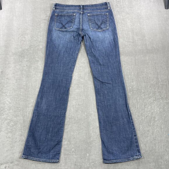 Gap Jeans Womens 8/29 L Premium Bootcut Mid-Rise Stretch Blue Denim Jeans - Picture 7 of 8